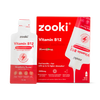 Zooki liposomal vitamin B12 2500mcg strawberry 30 sachets, UK version