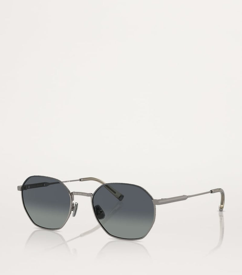 Brunello Cucinelli titanium sunglasses BC2003ST, imported from the UK