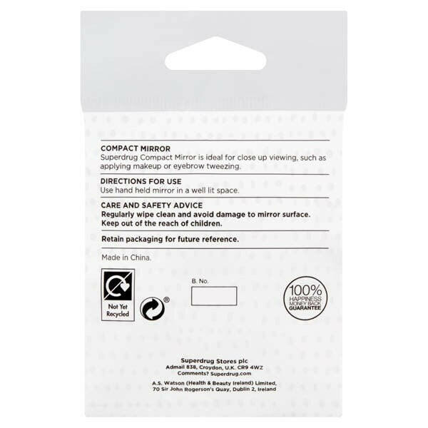 Superdrug Compact Mirror GOODS Superdrug