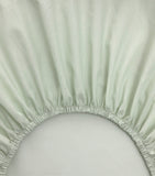 Yves Delorme Batiste Amande double fitted sheet 140x200cm - British product