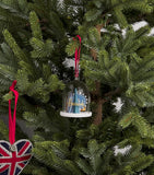 Harrods glass London skyline dome tree decoration 9cm - British product