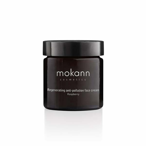 Mokann Anti-Pollution Face Cream Raspberry 60ml, imported from the UK
