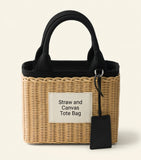 Prada small wicker top handle bag - British product