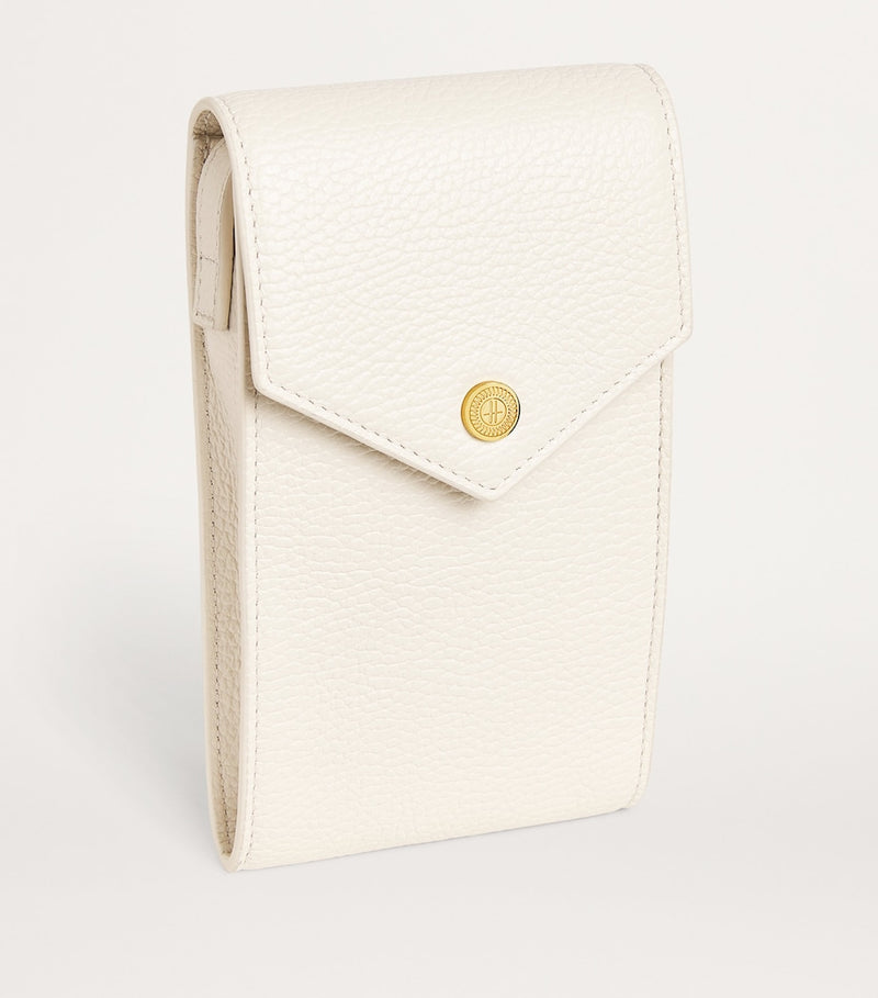 Harrods Italian leather phone pouch, UK version