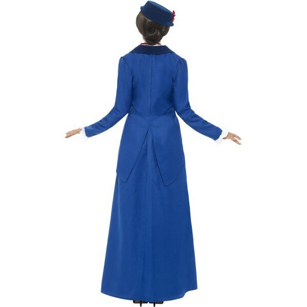 Smiffys blue Victorian Nanny costume (British brand)