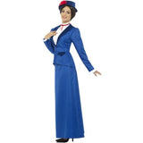 Smiffys blue Victorian Nanny costume (British brand)