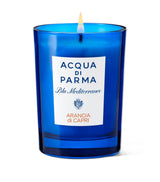 Harrods Acqua di Parma Blu Mediterraneo Arancia di Capri Scented Candle 200g- Buy online at McGrocer