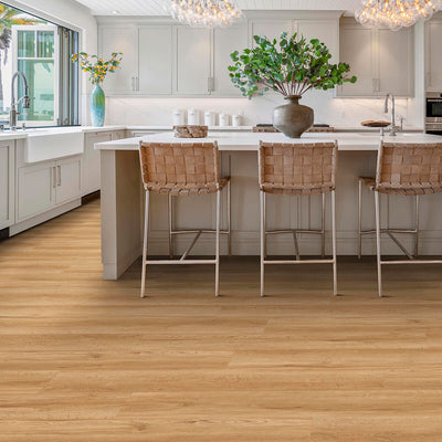 Costco UK Golden Select Elmwood Rigid Core SPC Luxury Vinyl Flooring Planks with Foam Underlay - 1.33m²- Buy online at McGrocer