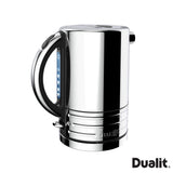 Dualit Architect kettle and 4-slot toaster in matt black, imported from the UK