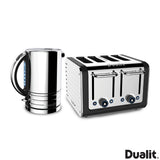 Costco UK Dualit Architect Kettle and 4 Slot Toaster Matt Black- Buy online at McGrocer