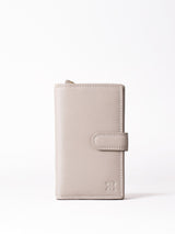 Next Lakeland Leather Black Medium Tab Purse- Buy online at McGrocer