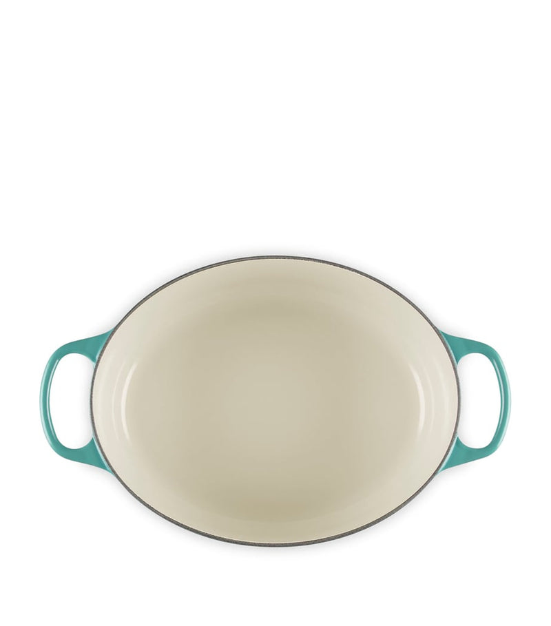 Le Creuset cast iron oval casserole dish 29cm (British brand)