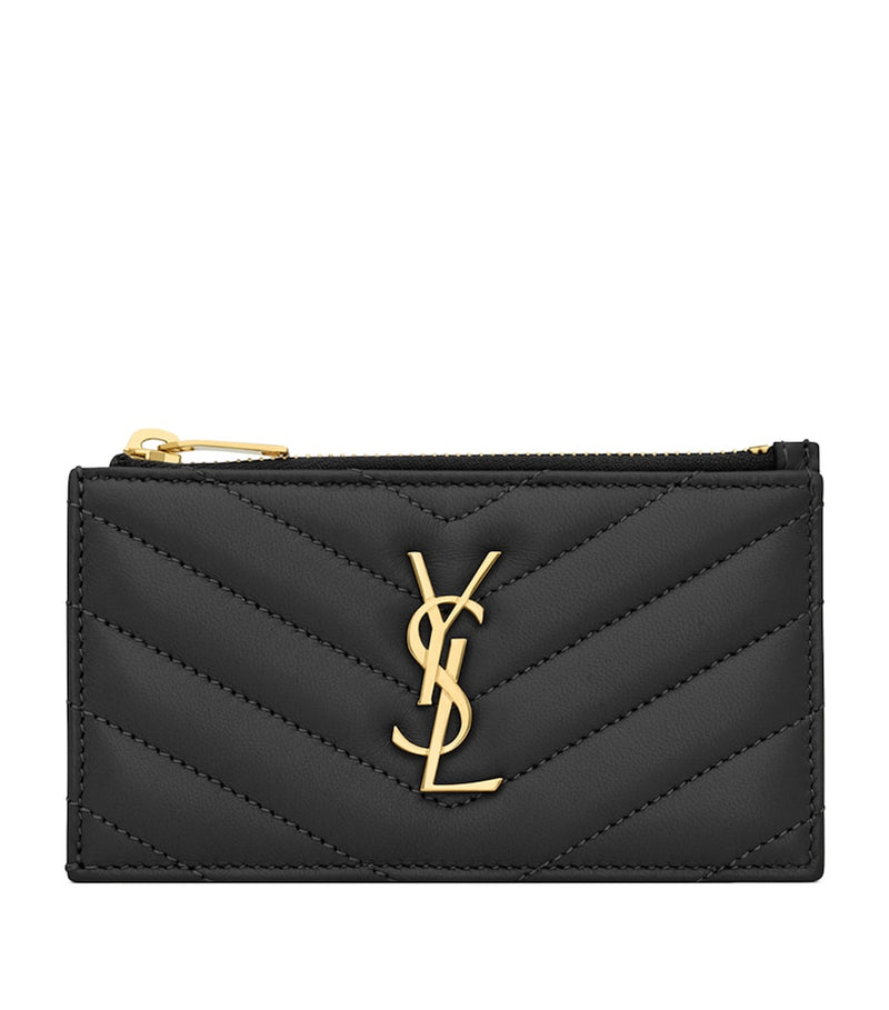 Saint Laurent Cassandre matelassé purse 13cm, UK version