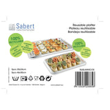 Sabert rectangular mix platters 10 pack (British brand)