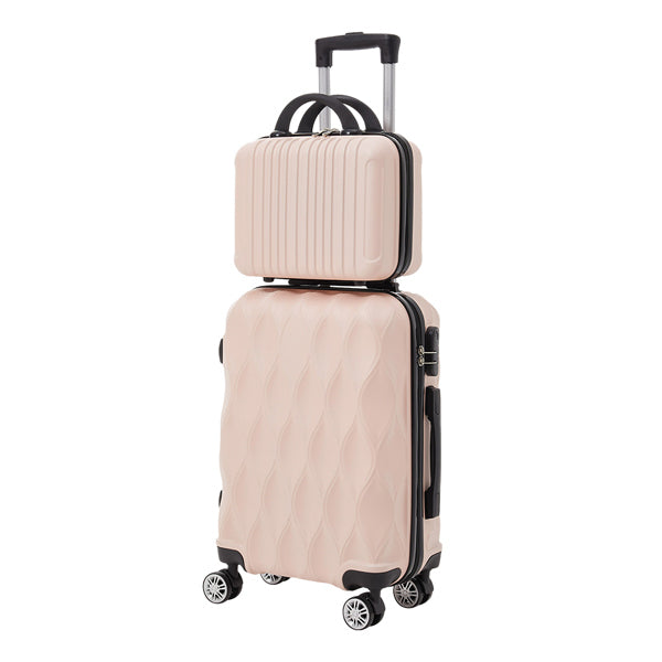 Livingandhome hard shell travel set 20 and 14 inches UK version