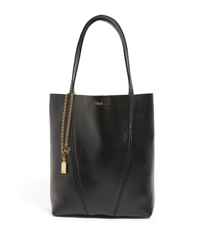 Chloé medium Spin Tote calfskin handbag, UK version