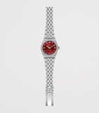 TUDOR Royal 30mm watch steel bracelet red dial, imported from the UK