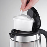 Russell Hobbs Brita filter glass kettle 1 litre, UK version