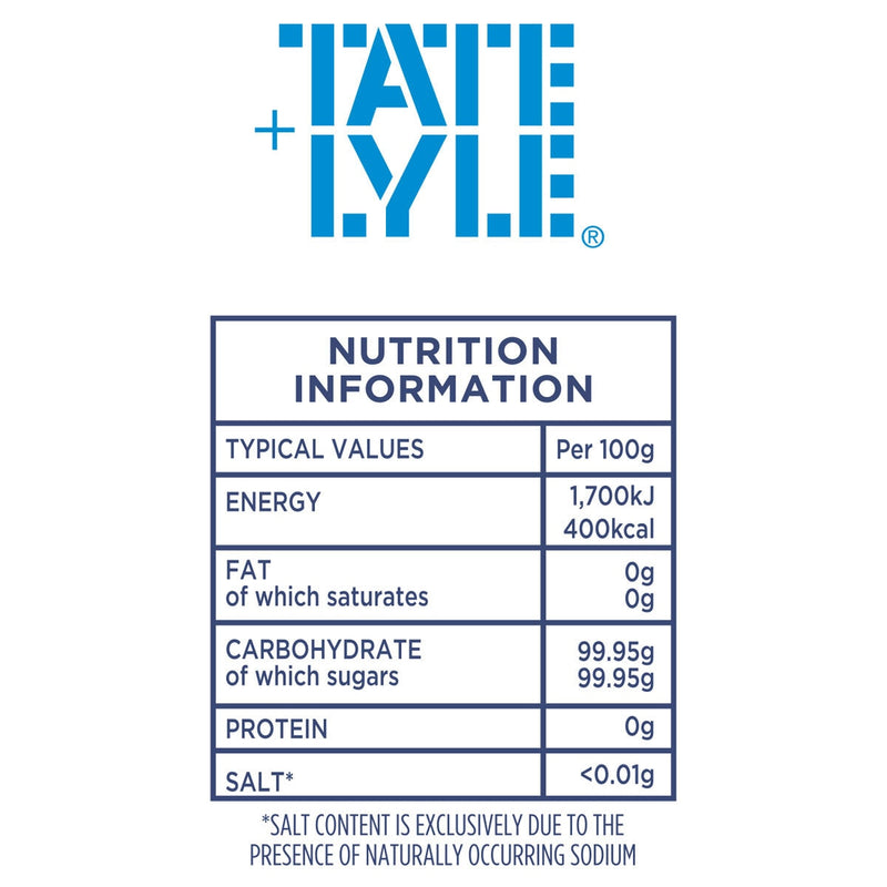 Tate & Lyle Granulated Sugar 5kg Bag (British brand)