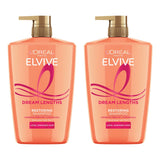 Costco UK L'Oreal Elvive Dream Lengths Shampoo 2 x 1L- Buy online at McGrocer