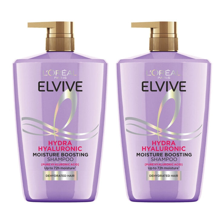 L'Oreal Paris Hydra Hyaluronic Shampoo 2 x 1L, UK version