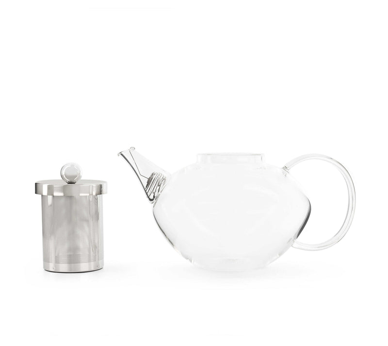 Whittard Chelsea glass teapot with infuser 1200ml (British brand)