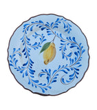 Les-Ottomans Ceramic Positano Lemons Charger Plate 32cm, UK version