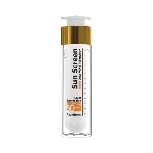 FrezyDerm tinted sunscreen Velvet Color SPF50+ 50ml, UK version