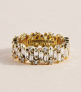 Harrods Suzanne Kalan Yellow Gold Diamond Shimmer Audrey Ring- Buy online at McGrocer