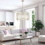 Impex gold 5-light chandelier 56cm (British brand)