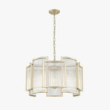 Impex gold 5-light chandelier 56cm (British brand)
