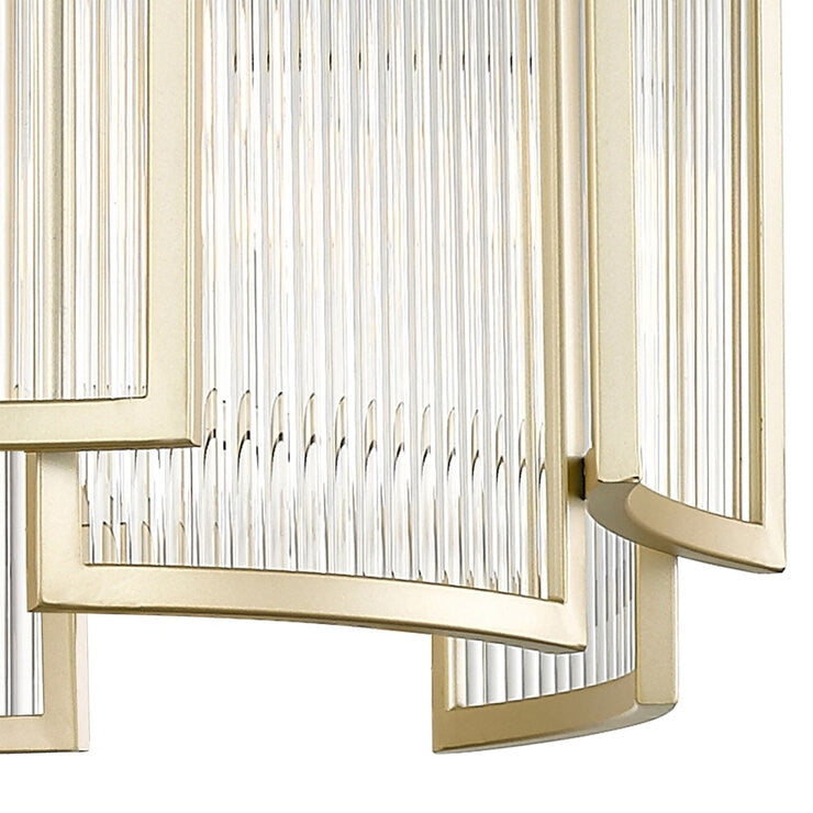 Impex gold 5-light chandelier 56cm (British brand)