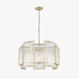 Impex gold 5-light chandelier 56cm (British brand)