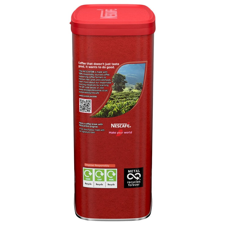 Nescafé Original instant coffee granules 1kg, imported from the UK