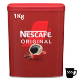 Nescafé Original instant coffee granules 1kg, imported from the UK