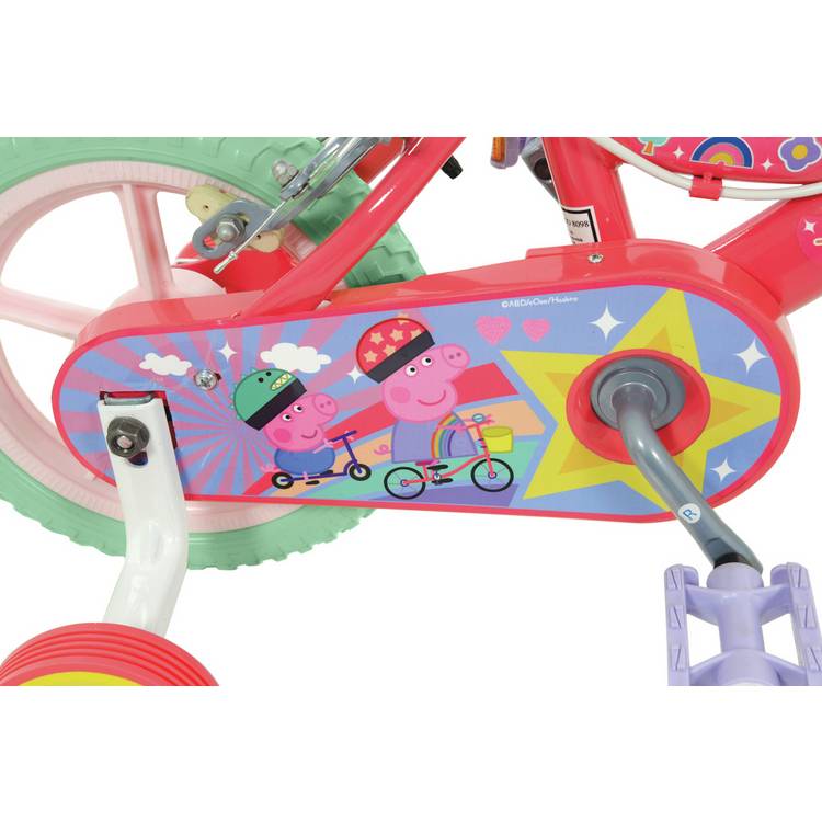 Peppa Pig 12 inch kids beginner bike (British brand)