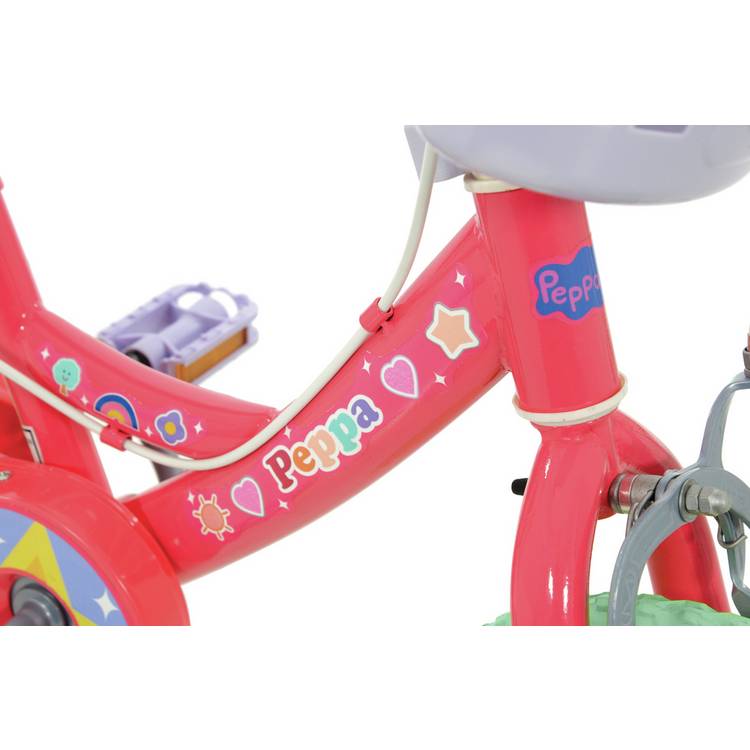 Peppa Pig 12 inch kids beginner bike (British brand)