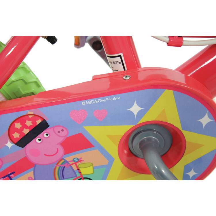 Peppa Pig 12 inch kids beginner bike (British brand)