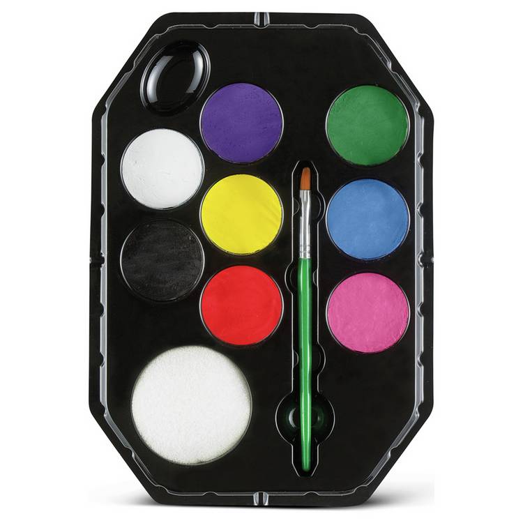 Snazaroo rainbow face paint kit 8 colours - British product