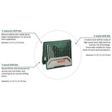 Bosch X-Line 15 piece drill bit set (British brand)