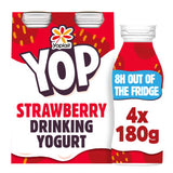 Yop Strawberry Drinking Yoghurt 4 x 180g