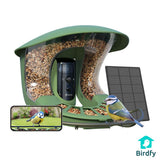 Costco UK Birdfy Feeder 2 Pro Dual-Lens Smart Bird Feeder with Solar Panel Green- Buy online at McGrocer