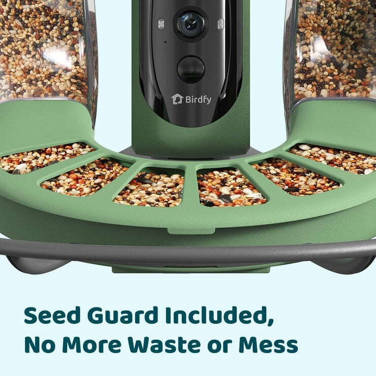 Birdfy Feeder 2 Pro smart bird feeder with solar panel (British brand)