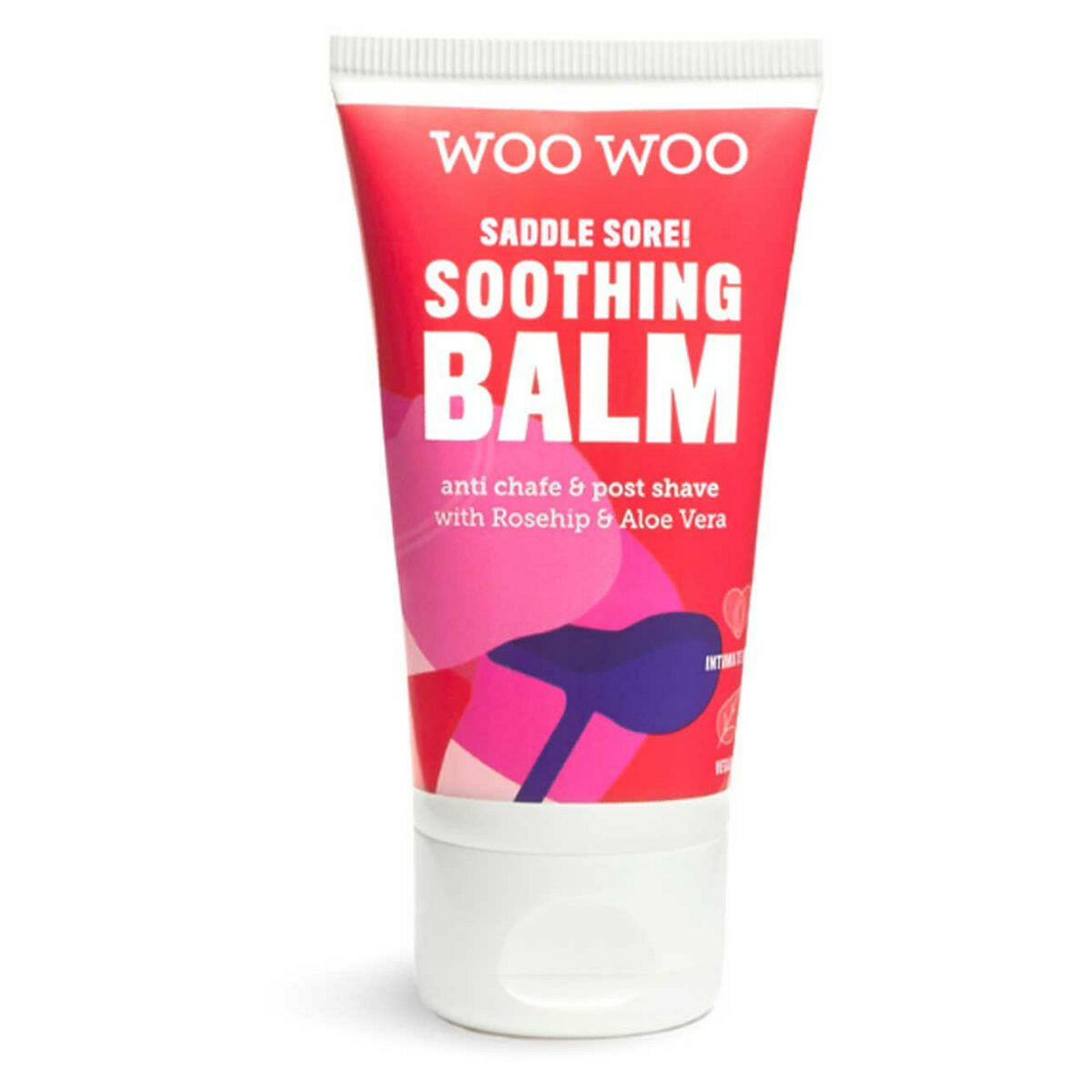 Woowoo Saddle Sore Soothing Balm With Rosehip & Aloe Vera - 50ml GOODS Boots