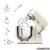 Kenwood kMix stand mixer cream 5L, imported from the UK