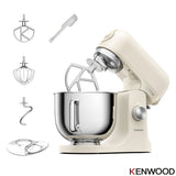 Kenwood kMix stand mixer cream 5L, imported from the UK