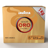 Costco UK Lavazza Qualita Oro Arabica Ground Coffee 4 x 250g- Buy online at McGrocer