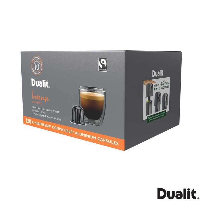 Dualit Intense Coffee Capsules 120pk - British product