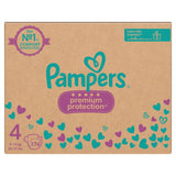 Pampers Premium Protection nappies size 4 174 pack (British brand)