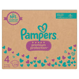 Pampers Premium Protection nappies size 4 174 pack (British brand)